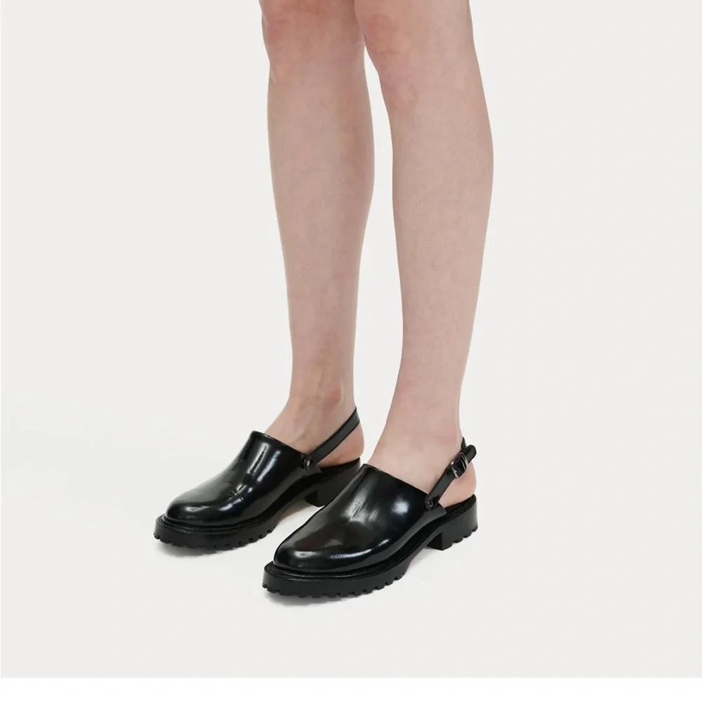 Rachel Comey Gilly Clogs Patent Leather SZ 7 - Picture 3 of 16